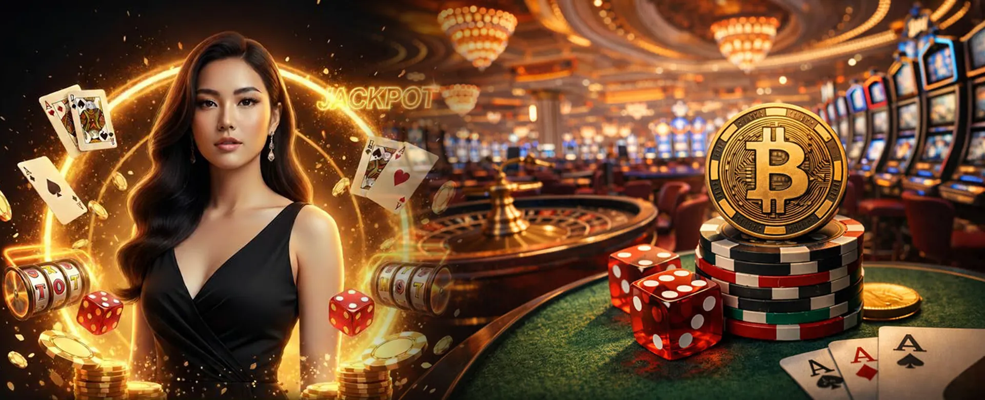58jl Live Casino Dealers and Gaming Tables